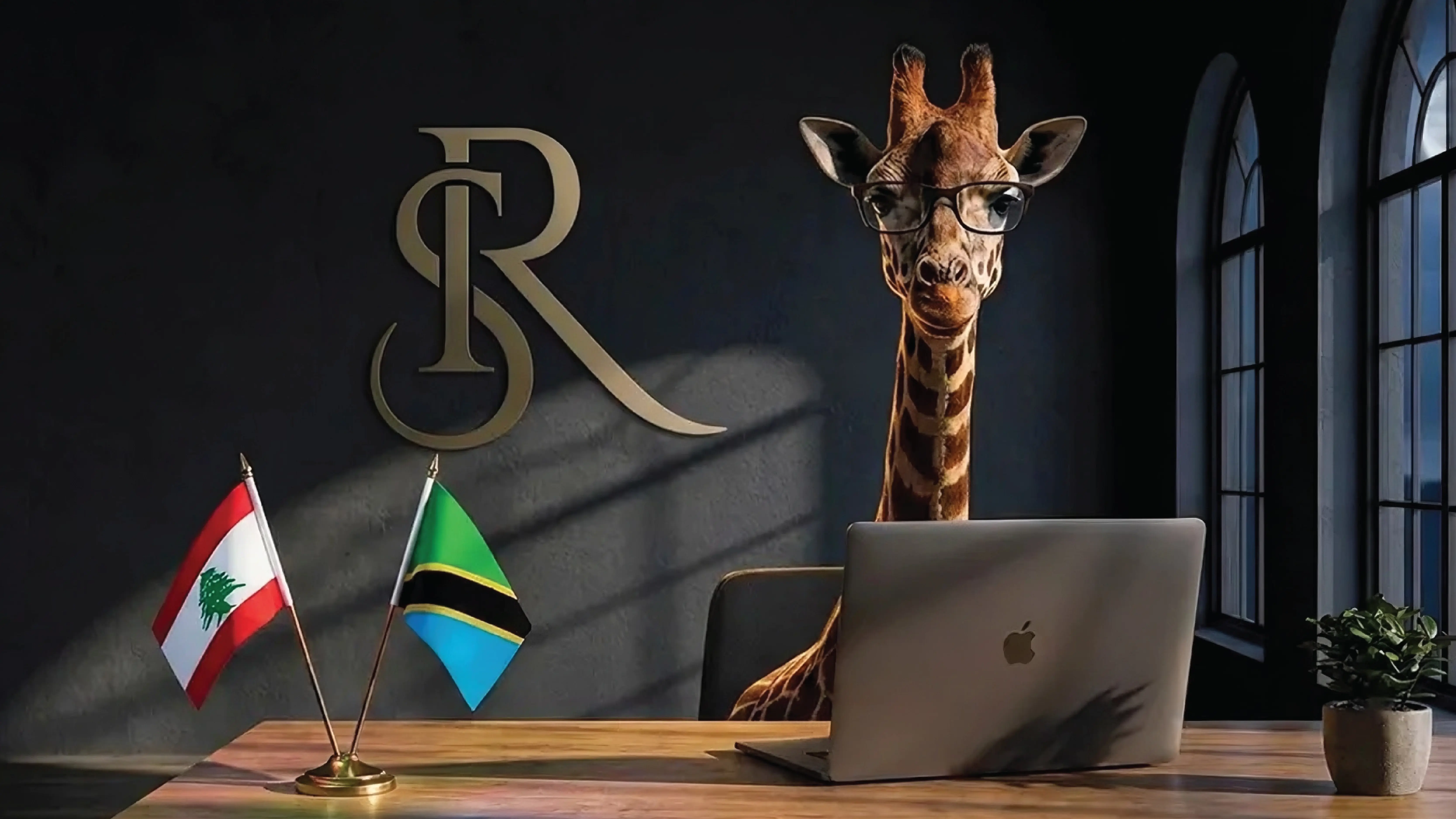 Abstract 3D marketing visual — growth, branding, social
